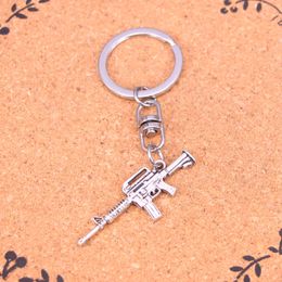 GOLD or SILVER UZI MACHINE GUN PISTOL BOX KEYRING KEY CHAIN UK SELLER RIFLE RING
