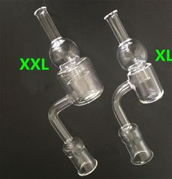 Newest 10/14/18mm Male&Female XXL 28mm OD Double Tube Quartz Thermal Banger VS Flat Top 4mm Thick XL Quartz Nail