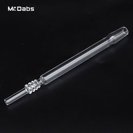 Smoking Accessories Quartz Philtre Tip Mouthpiece Straw Tube for Glass Water Pipes Nectar Collect Kits