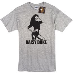 Футболка Daisy Duke Mens - герцоги Хаззарда Вдохновленная ретро-футболка с тройным 80-летием NEW Funny free shipping Casual tee