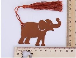 Fashionable Style Alluring Antique Brass Elephant Bookmark Wedding Favours For Guest