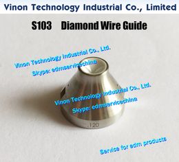 d=0.12mm Lower Wire Guide 87-3 type S103 3081015 edm Diamond Dies Guide 0.12 for AQ,A,EPOC,AQ325,AQ327 edm machine 0206102 wire guide S103