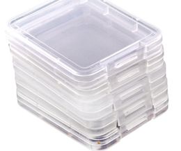 7200pcs Small Box Protection Case Card Container Memory Card Boxs Tool Plastic Transparent Storage Easy To Carry Practical Reuse