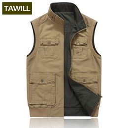 TAWILL Fashion Men's Ripped Denim Vest Distressed Sleeveless Jeans Jacket For Man Black Waistcoat Plus size M-8XL 9959