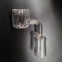 Flat Top Quartz Banger With 14mm 18mm Male Female Thermal Banger Quartz Insert Bangers Domeless Nail Smoking Accessories