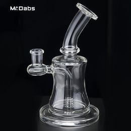 Glass Water Pipes with Quartz Banger Nail Smoke Accessories 14mm female joint Glass Bong Smoking Pipe Dab Oil Rigs small bubbler Hookahs beaker