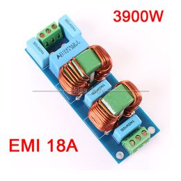 Freeshipping 3900W EMI 18A High Frequency Power Philtre Board DIY Kits For Speaker Amplifier