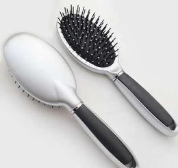 1 Pc Portable Hair Brush With Mirror Compact Travel Pocket Comb Anti Static for Women Hair Combs Brush Hair Styling Tool