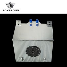 PQY RACING - 30L Aluminium Fuel Surge tank mirror polished Fuel cell foam inside, without sensor PQY-TK67