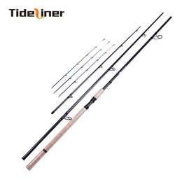 4.2m Feeder fishing rod 150g 3 tips H M S spinning carp match high quality modulus carbon Fibre river fishing rod 3+3 sections