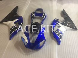 Injection mold New Fairings For Yamaha YZF-R1 YZF R1 00 01 R1 2000-2001 ABS Plastic Bodywork Motorcycle Fairing Kit Red White Q4