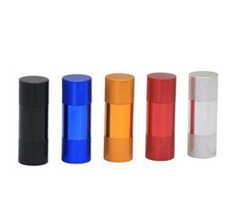 Height 63MM display box packing multi Colour Aluminium alloy smoke presser outlet smoking accessories