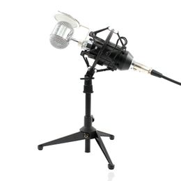 New BM-8000 Sound Studio Microfone Recording Condenser Wired Microphone With 3.5mm Plug Metal Tripod For Karaoke