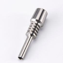 10mm Titanium Tip NC Titanium Nail Smoking Accessories Male Joint Micro Kit Inverted Nails Length 40mm Ti Hookah DHL wholesale SRS198