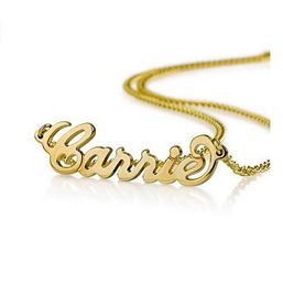 Wholesale Customised 2018 Personalised fashion all kinds of letters pendant can be engraved lovers 316 stainless steel necklace memorabilia