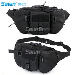 Tactical Waist Pack Bag Fanny Packs Hip Belt Bags Pouch for Hiking Climbing Outdoor Bumbag