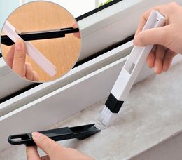 Window groove cleaning brush with cleaning dustpan screen window cleaning tools new hot sale DHL fast ship free