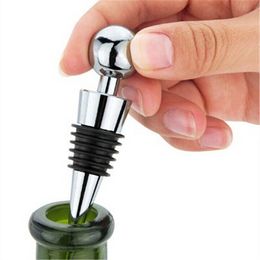 Fashion Wedding Wine Collection Twist alloy+plastic Fresh Gifts Wine Stopper Red Wine Bottle Stopper