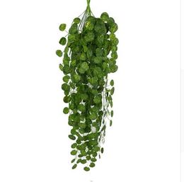 Artificial plants Hanging Vine Plant Leaves Garland Home Garden Wall Decoration Green Dropshipping