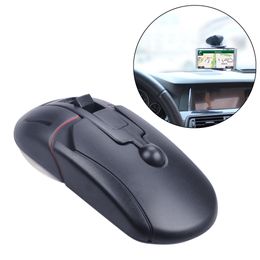 Mouse Shaped Windshield Car Phone Holder Dashboard Desktop Foldable Car Holder for Smartphones GPS (360 Degree Rotation) Creative Universal