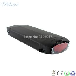 1000W 14S 51.8V rear rack battery pack battery 52V 11.6ah e-bike luggage battery pack with 2a charger