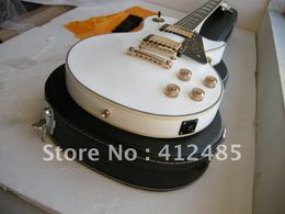 Free shipping New! lp custom Electric guitar white in stock High quality Electric Guitar In White Color