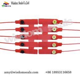 pull tight Plastic Seal Security Seals used for bags metal instered lock for money bags and transport trailer