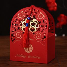 Chinese style Hollow out lace Wedding box Candy Box gift box bonbonniere wedding favour boxes