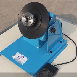 2-18RPM 10KG Light Duty Welding Turntable Positioner with 65mm Chuck