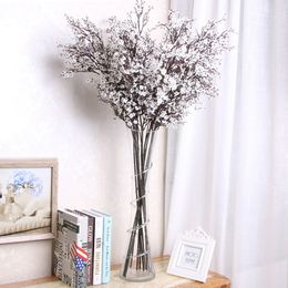 new artificial silk gypsophila flowers babys breath fake flowers for wedding party bouquet home decorative crafts