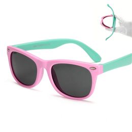 -TR90 Flexible Polarisierte Kindersonnenbrille Für Kinder Kind Baby Sicherheitsbeschichtung Sonnenbrille UV400 Eyewear Shades Infant oculos de sol