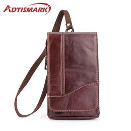 Adtismark Leather Pouch Belt Clip Hook Loop Shockproof Phone Case Cover Bag Holster For Multi Smart Phone Smartphone