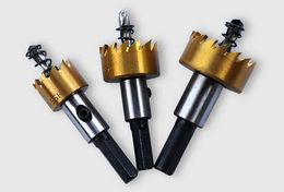 5PCS/LOT Carbide Tip HSS Drill Bits Saw Set Metal Wood Drilling Hole Cut Tool for Installing Locks 16/25/30mm