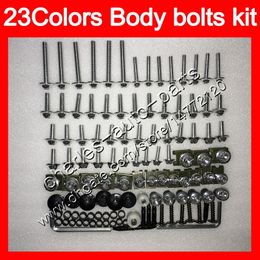 gsxr body Canada - Fairing bolts full screw kit For SUZUKI GSXR750 96 97 98 00 GSXR600 GSXR 600 750 1996 1997 1998 2000 Body Nuts screws nut bolt kit 25Colors