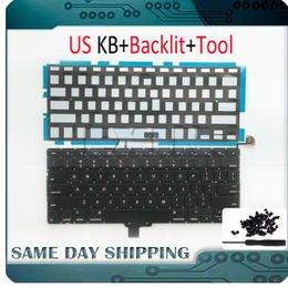NEW for Macbook Pro 13" Unibody A1278 Keyboard US USA English+ Backlight Backlit +Screws Set 2009 2010 2011 2012 Year