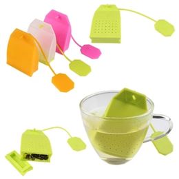 Hot sales 1PCS Bag Style Silicone Tea Strainer Herbal Spice Infuser Filter Diffuser Kitchen Coffee Tea Tools Preference