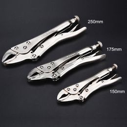 Freeshipping Locking Pliers Gourd Mouth Pliers 6"/7"/10" Crimping Tool Cutting Pliers Multitool Hand Tools 1PC