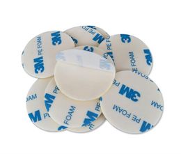 1600T PE strong foam double sided adhesive tape no mark hook glue white round 10/20/30/40/75MM diameters paper tape