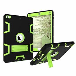 Case cover for apple ipad Air 2 tablet Stand Shockproof Heavy Duty Protect Skin Rubber Hybrid Case For iPad 6 9.7 tablet case
