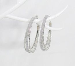 new hot European and American wide circle ring ear ring grinding earrings earrings Jewellery fashion classic exquisite