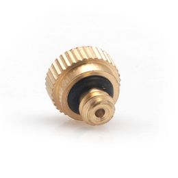 5pcs 1-section Brass Misting Nozzles for Cooling System 0.020" (0.5mm) 10/24