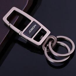 New Fashion for Business Men Keychain Bag Pendant High Quality Grade Metal Car Key Chain Ring Holder Jewellery
