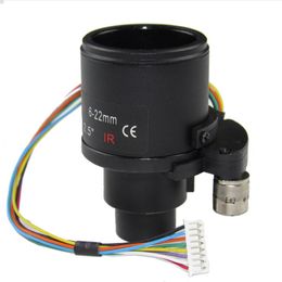 Motor 5Megapixel Varifocal Lens 6-22mm D14 Mount Long Distance View With Motorised Zoom and Focus For 1080P/5MP AHD/IP Camera