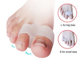 Elitzia ETFt018 Foot Care Hallux Valgus Double Ring Silicone Toe Separator Daily-use