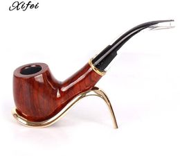 Classic old mahogany smooth white tail, male light portable filter cigarette smoking accessories