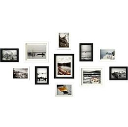 11Pcs Wooden Photo Frame Wall Hang Decor Collage Large Small Multi Set Frames CH0032