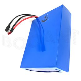 Wholesale 5pcs/Lot Electric Bike Battery 48V 20Ah 1440W Lithium Battery with 54.6v 2A Charger Built in 30A BMS eBike Battery 48v