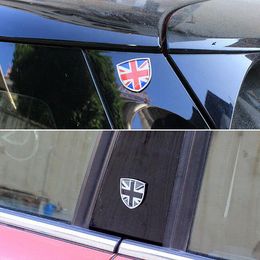 Car Metal Emblem Badge Sticker Decals Decorative For Mini Cooper JCW One Countryman Clubman F55 R60 F60 Car Styling Accessories