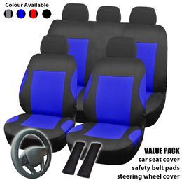UK Universal Fashion Full Set 12 Pieces Car Seat Cover