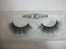 3D Mink Eyelashes A05 Natural Long Thick 1 Pair False Lashes Extensions 100% Handmade Superior Quality